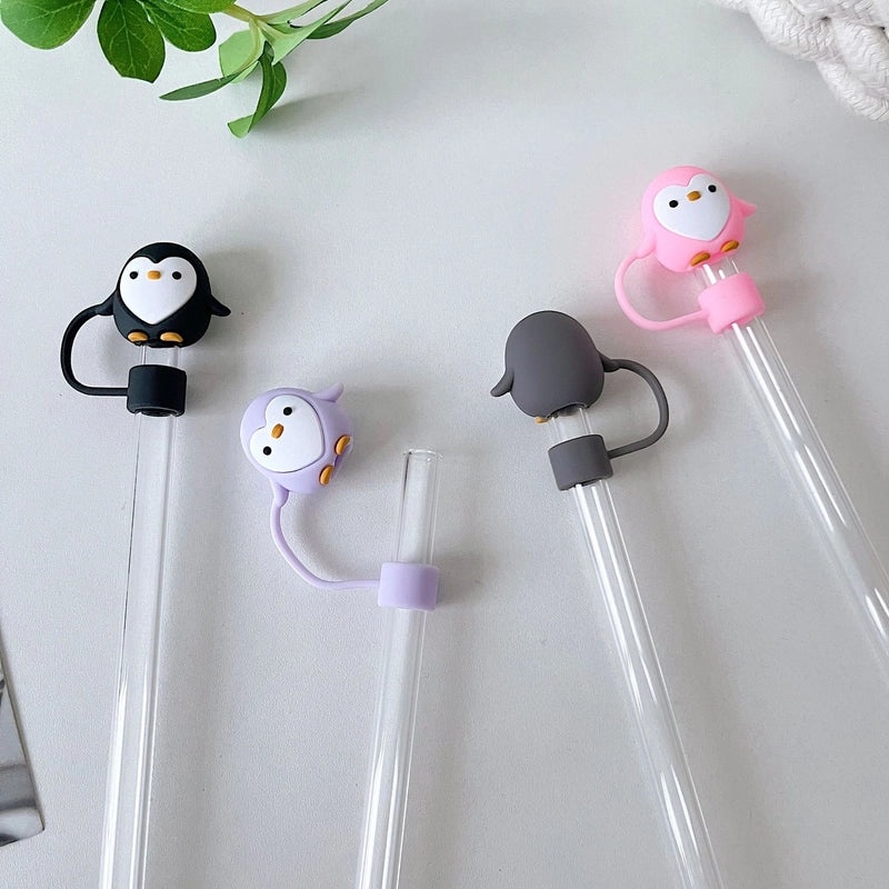 Adorable Penguin Cartoon PVC Keychain | Accessories