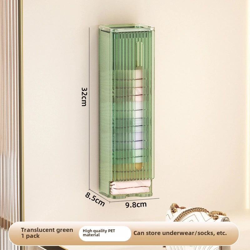 Wall-mounted Garbage Bag Dispenser Large Capacity Kitchen Plastic Bag Holder Convenient Extraction | Kitchen Storage & Organization