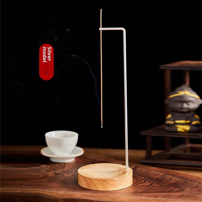 Zen Sandalwood Incense Holder Indoor Household Hanging Incense Burner Creative Line Upside Down Insert|Home Decor Incense Accessories