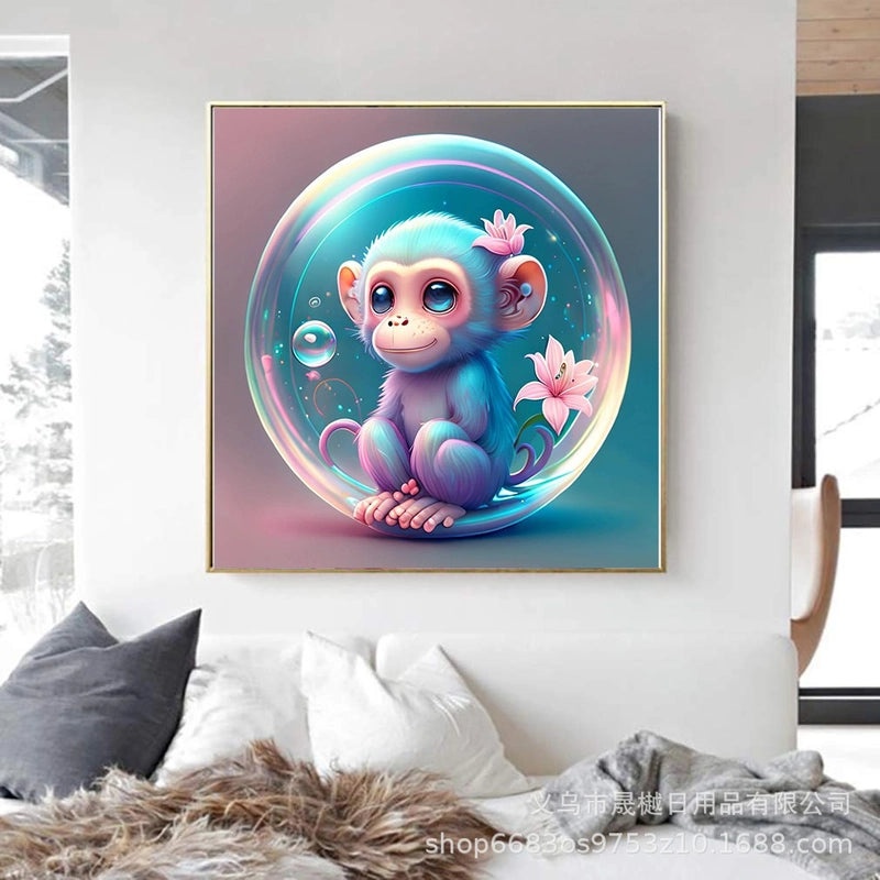 Zodiac Diamond Painting Kit for Kids DIY Round Art Home Decor Living Room Bedroom|DIY Craft Kits
