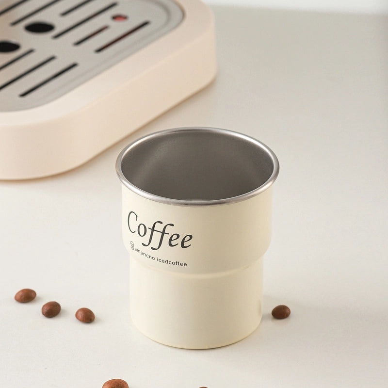 Stainless Steel Outdoor Coffee Cup 304 Single-layer Camping Beer Mug Lightweight Portable|Outdoor & Camping Gear