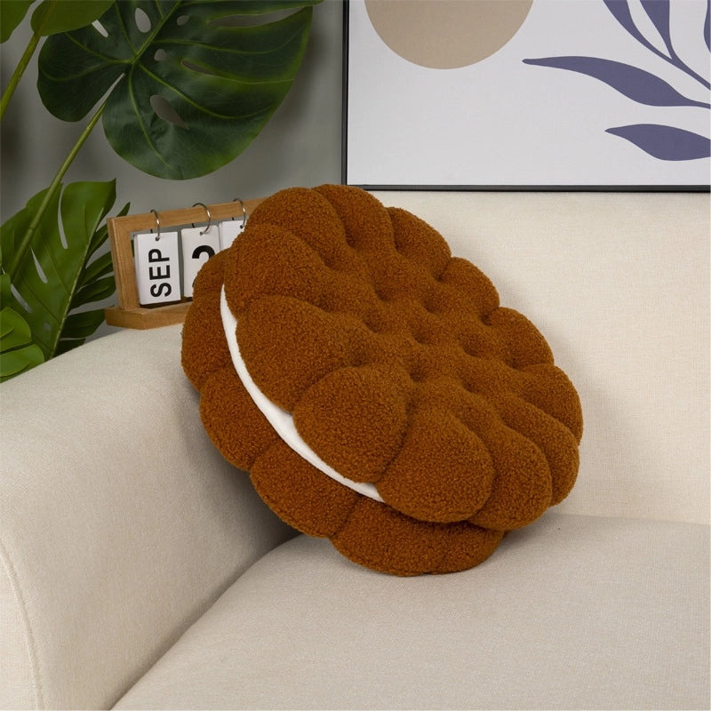 Creative Lamb Fleece Cushion Soft Sofa Pillow Office Waist Support Bedside Comfort Pillow|Home Decor Cushions