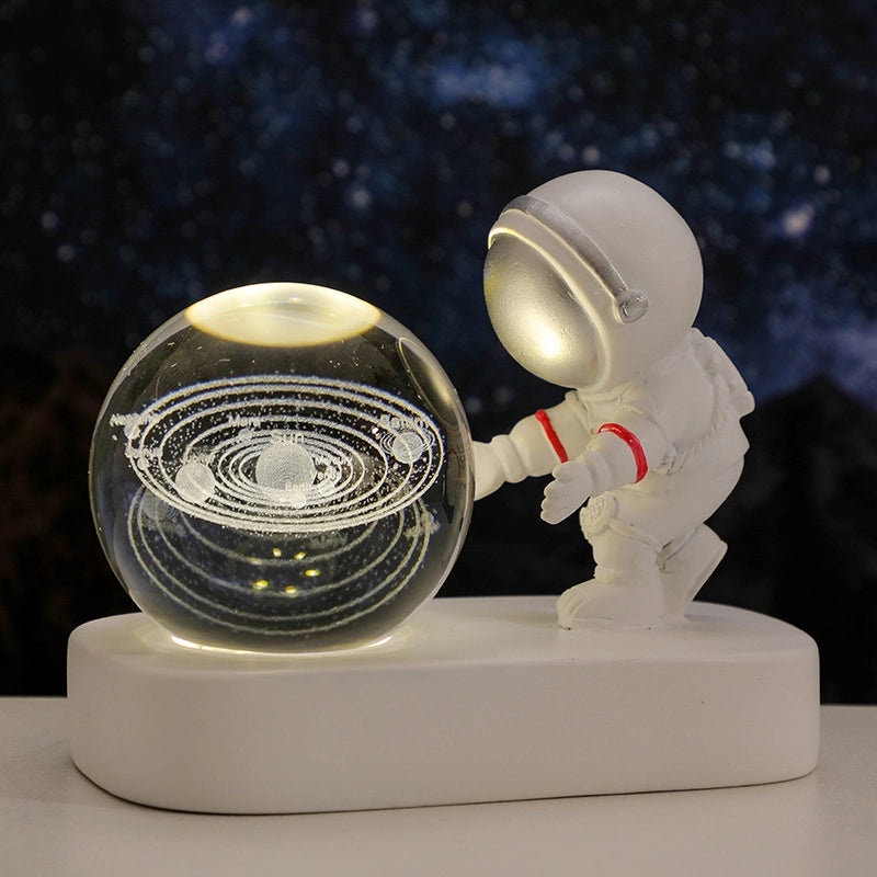 Astronaut Starry Night Light for Office Desk Luminous Decorative Lamp Unique Birthday New Year Gift|Home Decor Lighting