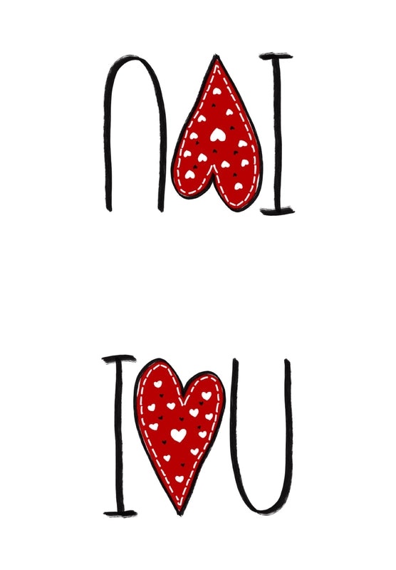 Adult Microfiber Kitchen Utensil Cleaning Cloth Heart Letter Design