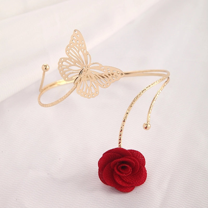 Vintage Floral Butterfly Metal Curtain Tieback|Home Decor Accessories