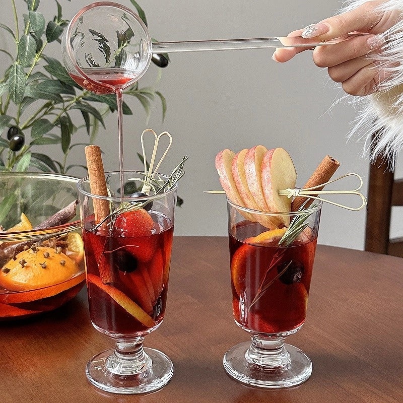 Elegant Solid Color Glass Wine Tumbler for Banquet & Daily Use