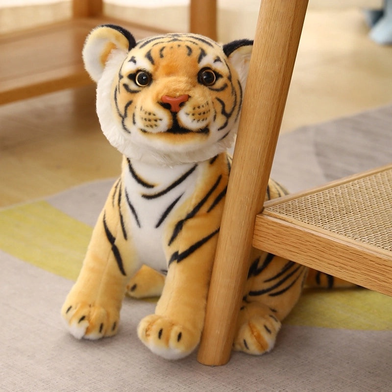 Large Plush Tiger Doll for Year of the Tiger Mascot | Plush Toys & Stuffed Animals