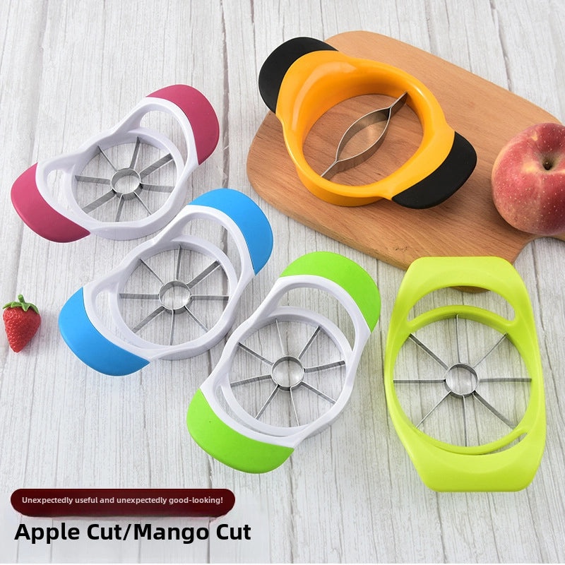 Multi-function Stainless Steel Fruit Cutter Apple Mango Slicer Fruit Divider Tool|Kitchen Gadgets