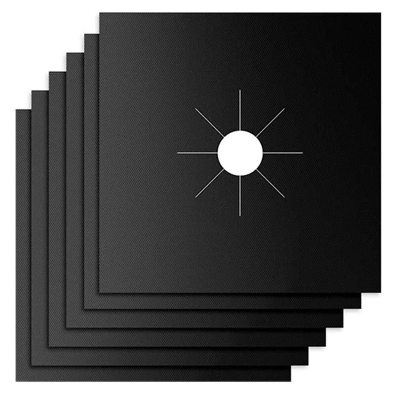 Solid Color Gas Stove Cleaning Pad Teflon Durable Set|Kitchen Cleaning Supplies