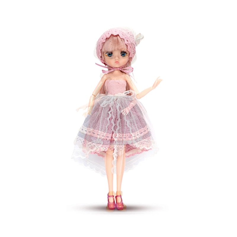 Cute Mini Doll Plastic Toys Set|Kids Toys