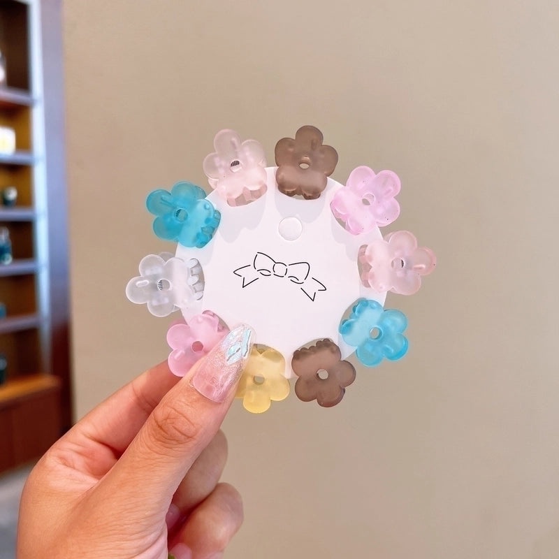 Colorful Korean Baby Hair Clips Candy Tone Small Hairpins Cute Girls Princess Headdress|Children's Hair Accessories