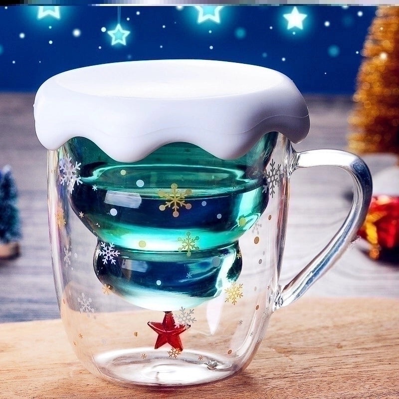 Cute Cartoon Glass Mug for Everyday Use | Drinkware & Mugs