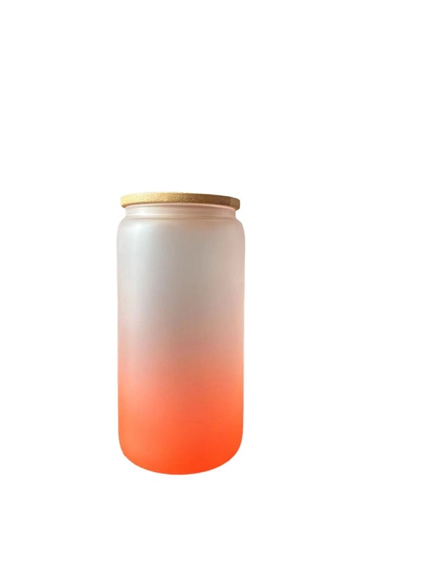 Mason Cup with Bamboo Lid and Straw|Outdoor Drinkware