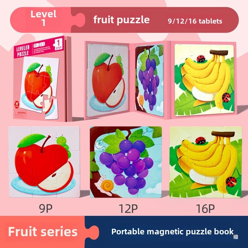 Magnetic Animal Traffic Puzzle for Toddlers and Kids Ages 1-6 | Educational Toys & Puzzles