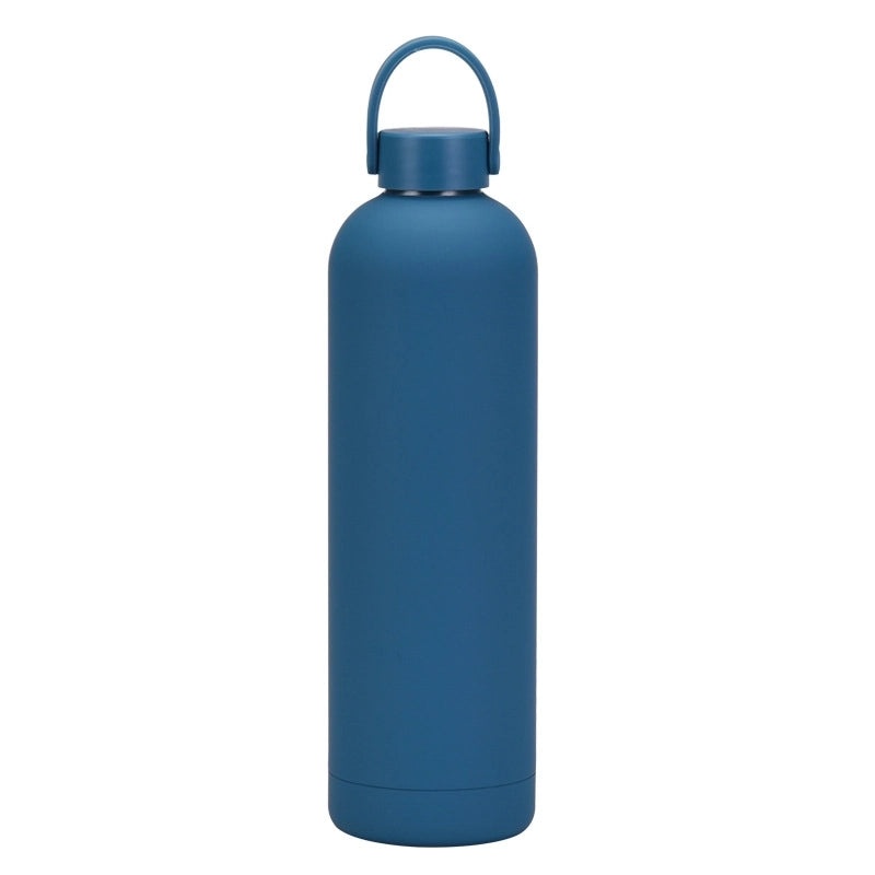 Stainless Steel Water Bottle Single Piece Casual Solid Color | Drinkware & Hydration