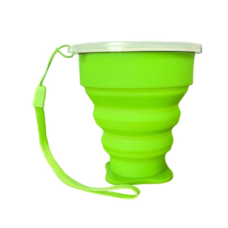 200ml Portable Silicone Folding Cup for Travel|Travel Accessories