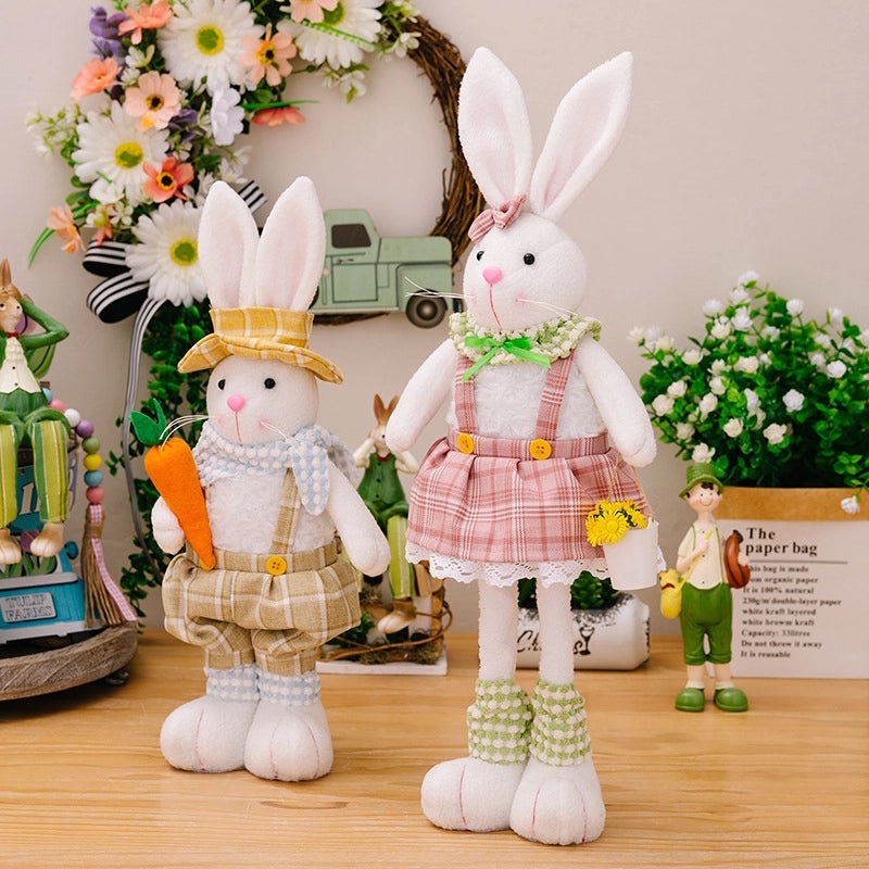 Easter Adorable Rabbit Cloth Ornament for Daily and Festival Table Decoration|Home Decor Ornaments