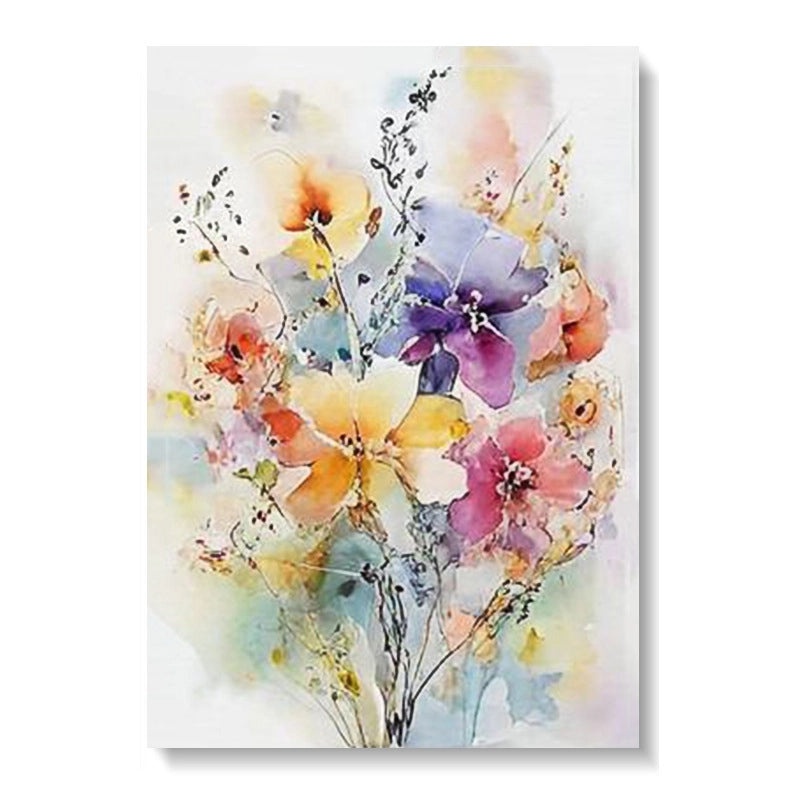 Rustic Floral Canvas Wall Art Decor|Home Decor
