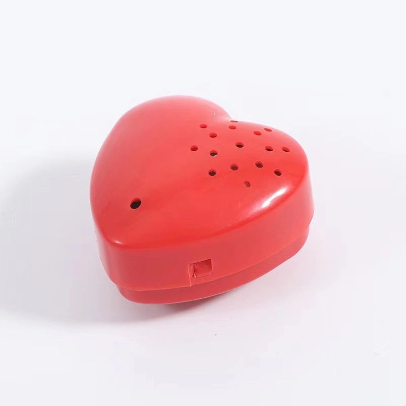 Heart Shaped Music Box Plush Toy Filled with Soft PP Cotton | Plush Toys & Music Boxes