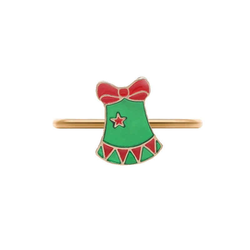 Multicolor Alloy Napkin Ring for Casual Vacation Dining 1 Piece|Home & Kitchen Tableware Napkin Rings