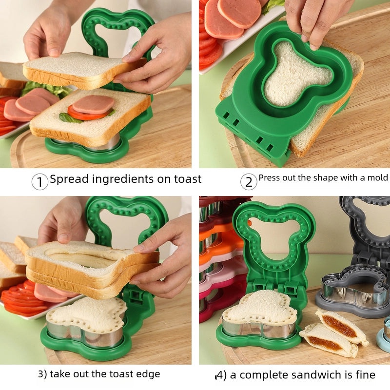 Bear Sandwich Mold DIY Baking Tool | Kitchen Tools