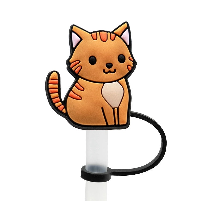 Animal PVC Straw Hat Decorative Cap for Casual Vacation Use | Summer Accessories