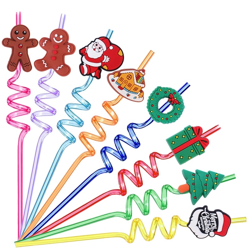 Santa Claus Christmas Party Favors Cute Plastic Decorations Holiday Festival Supplies|Party Supplies