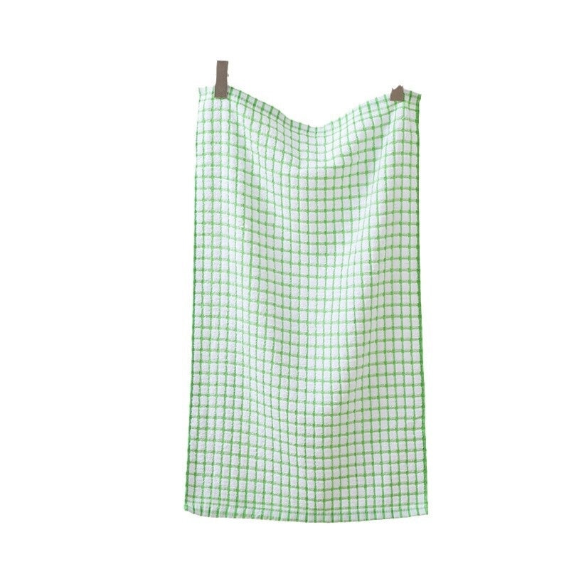 Classic Minimalist Cotton Towels with Lattice Pattern|Home Textiles & Towels
