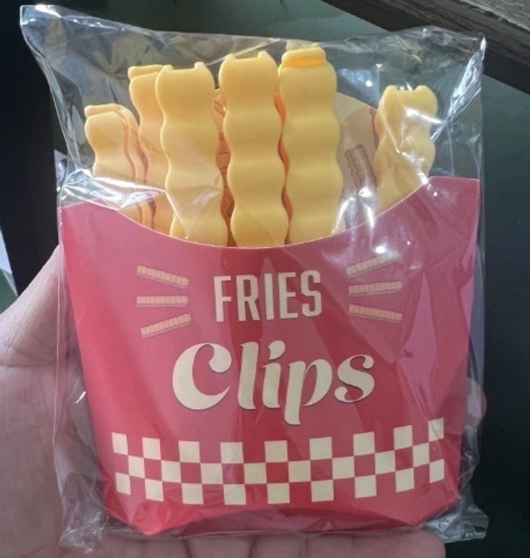 Minimalist Creative French Fries Bag Sealing Clip | Kitchen Storage Accessories