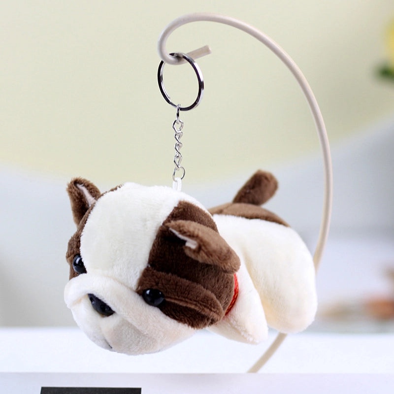 Sha Pei Puppy Plush Keychain Small Dog Pendant Soft Doll Bag Charm|Accessories & Keychains