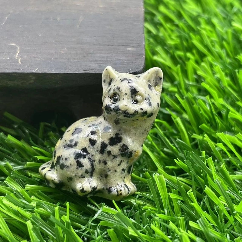 Adorable Gemstone Animal Figurines Decorative Artificial Ornaments|Home Decor