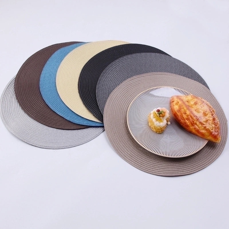 Stylish Solid Color Plastic Placemat for Dining|Home & Dining Accessories