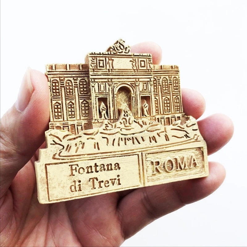 3-Piece Retro Streetwear Color Block Synthetic Resin Magnets Set|Home Decor & Magnets