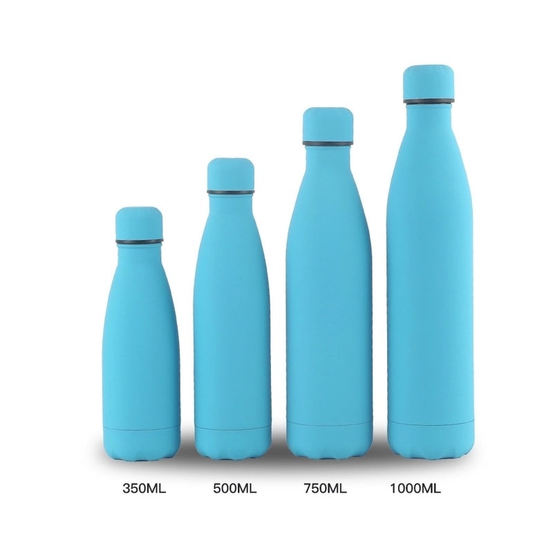 Stylish Solid Color Stainless Steel Vacuum Flask 1pc|Home & Kitchen Accessories