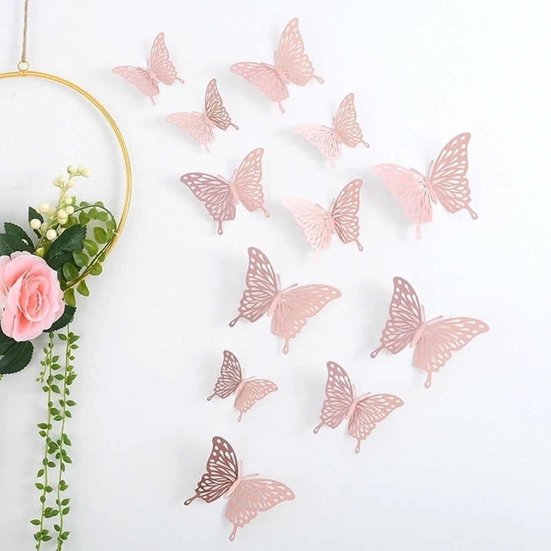 Charming Butterfly Paper Wall Decals for Home Decor|Wall Stickers
