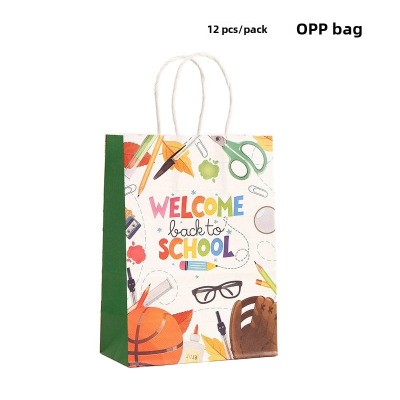 School Season Gift Bag for Stationery Book Storage | Book & Stationery Bags