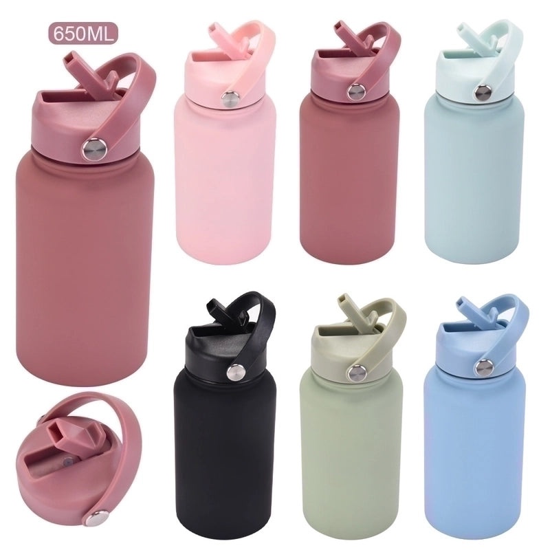 Elegant Solid Color Stainless Steel Water Bottles | Drinkware & Bottles