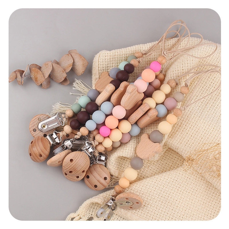 Adorable Bear-Shaped Silicone Baby Accessories | Baby Essentials