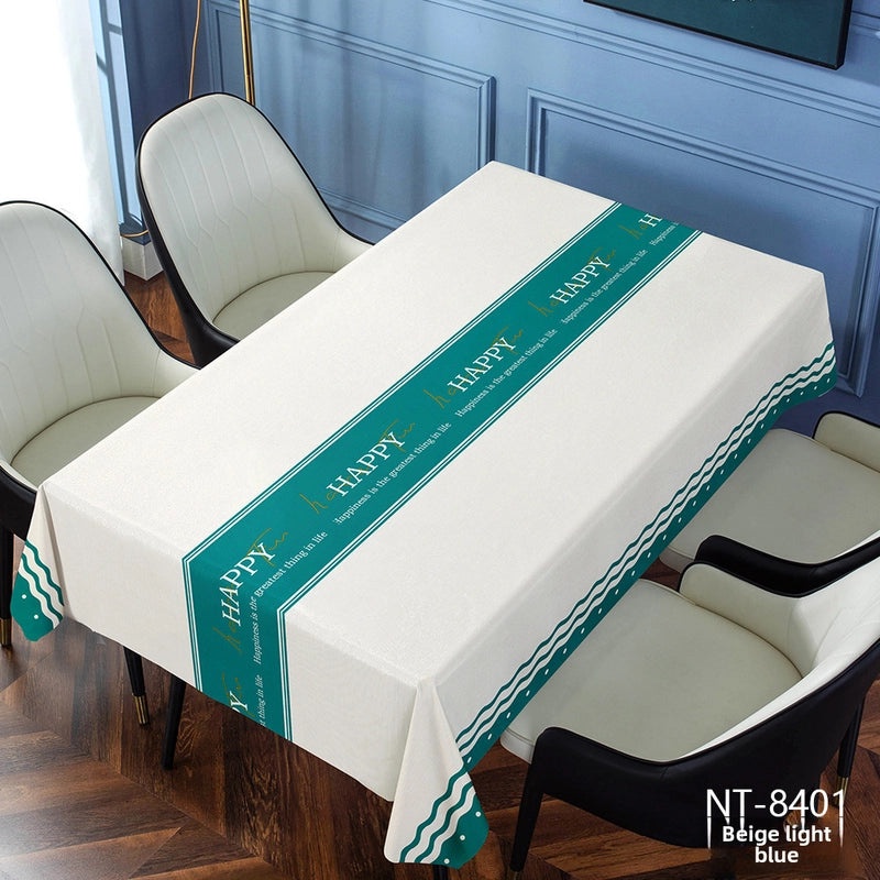 Waterproof Disposable Annual Fish Tablecloth Cover for Coffee and Garden Tables|Home & Garden Tablecloths