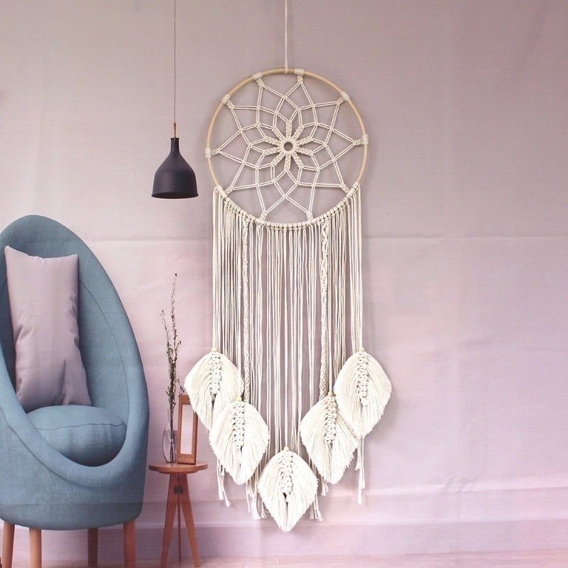 Elegant Dreamcatcher Cotton Wall Hanging | Home Decor Tapestries