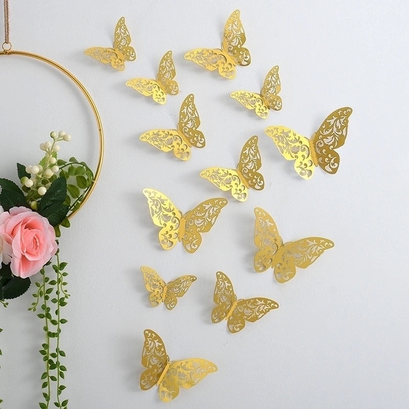 Charming Butterfly Paper Wall Decals for Home Decor|Wall Stickers