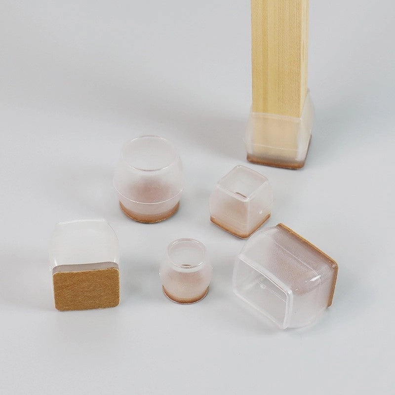 Silent Chair Leg Protective Covers Thickened Table Foot Pads for Chairs and Stools | Home & Living Accessories