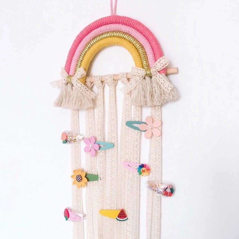 Colorful Rainbow Cotton String Hanging Decor|Home Decor and Accessories