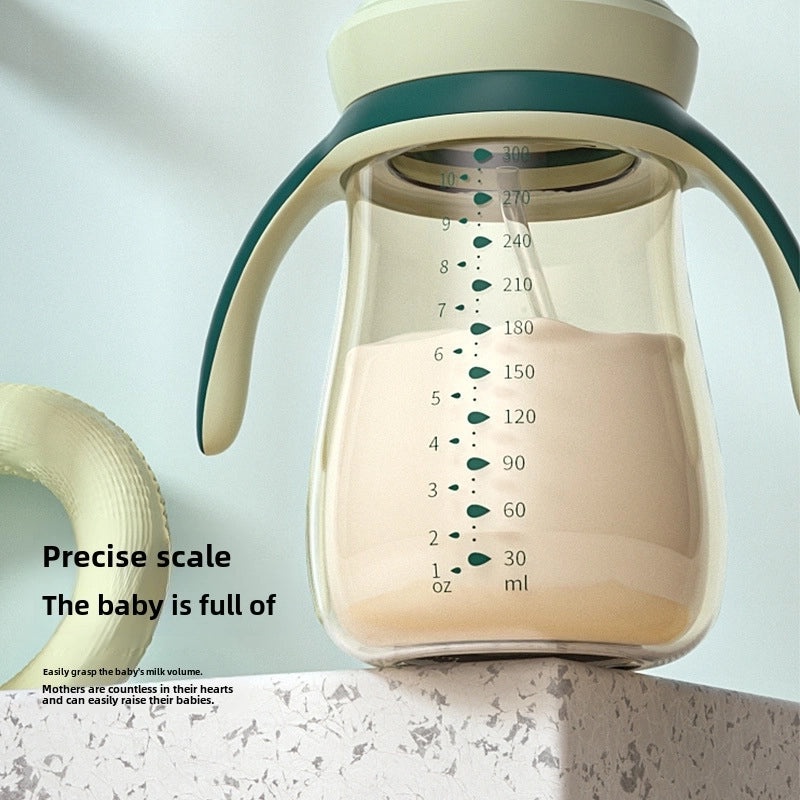 Bear Wide Caliber PPSU Suction Cup Baby Drinking Cup Anti-Colic Anti-Fall Imported Material|Baby Feeding Supplies