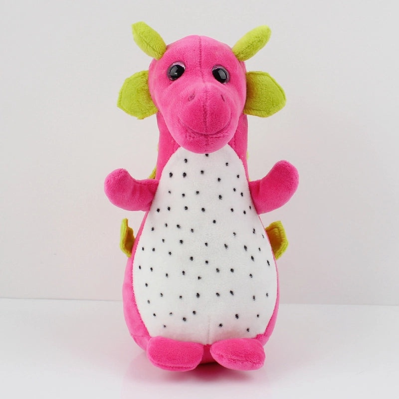 Plush Pitaya Fruit Stuffed Toy Soft PP Cotton Doll | Stuffed Animals & Plush Toys