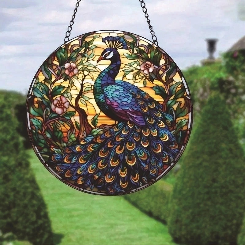 Vintage Animal and Plant Acrylic Pendant Necklace|Jewelry & Accessories