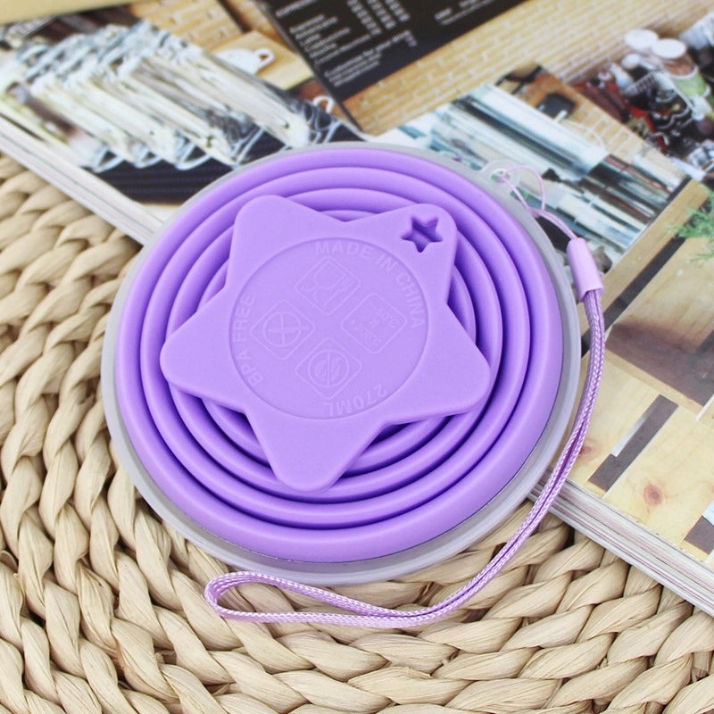 Adorable Pentagram Bear Design Stainless Steel Water Bottle with Silicone Sleeve | Drinkware & Water Bottles