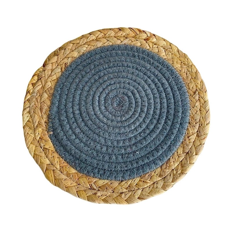 Cotton Rope Placemat in Solid Color for Casual Dining 1 Piece | Home & Kitchen Tableware