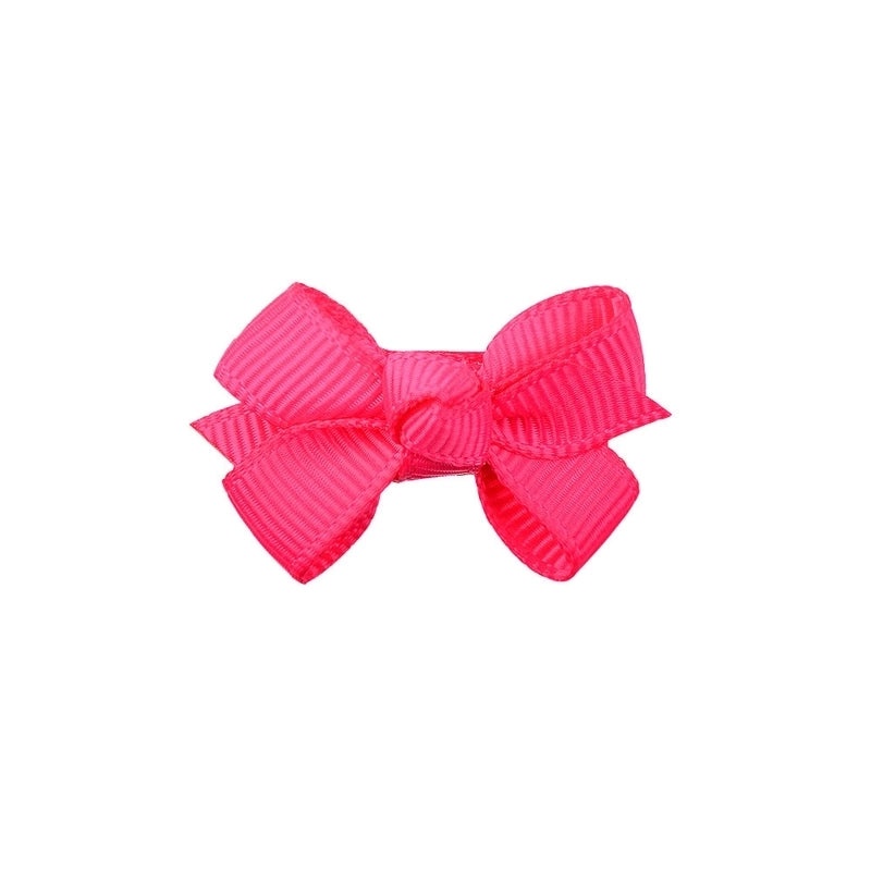 Classic Solid Color Baby Bow Hair Clips Set|Baby Accessories