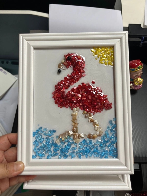 Kids DIY Resin Art Kit Starfish Seahorse Ocean Wave Craft Set|Kids Creative Craft Kits